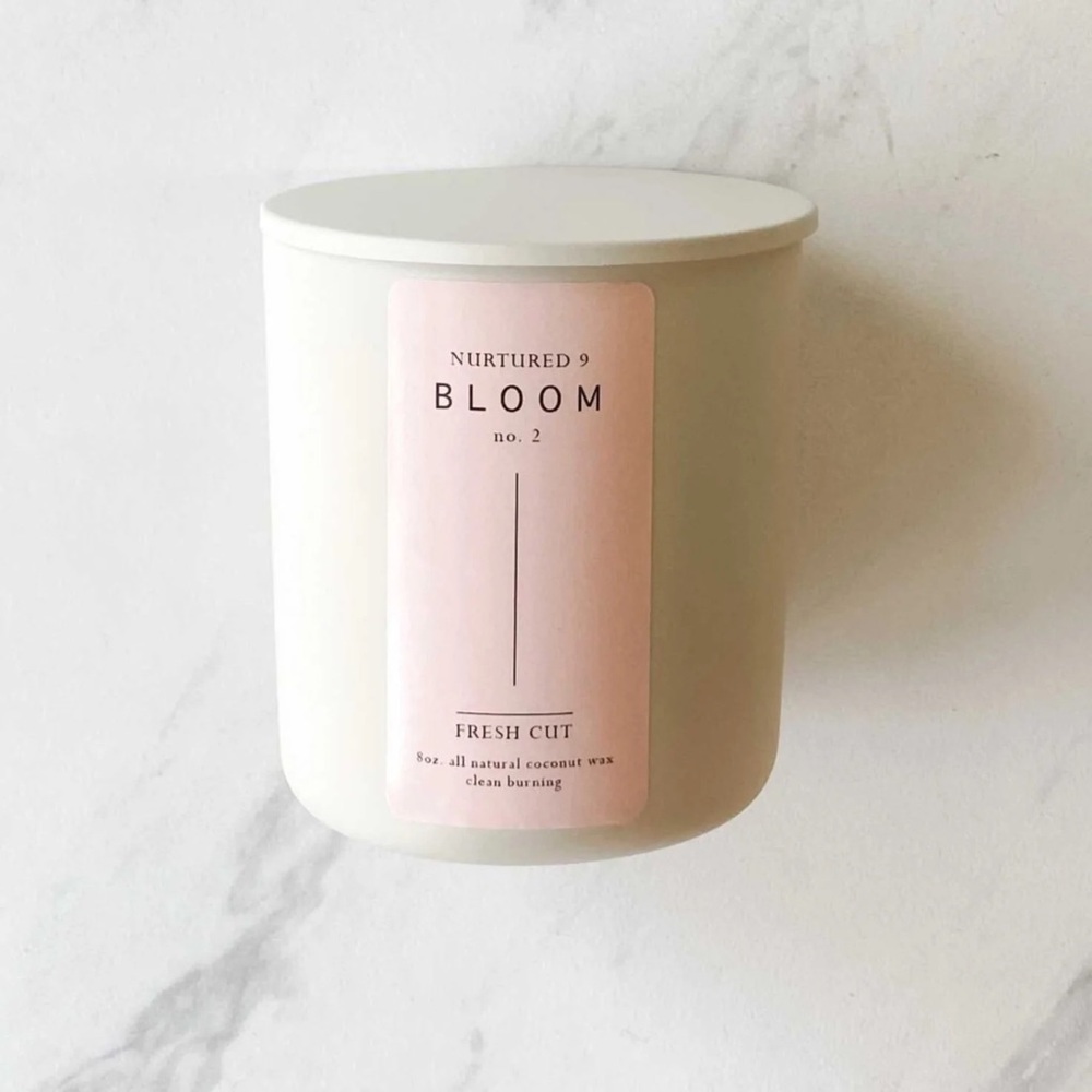 Nurtured 9 Bloom No. 2 Non-Toxic Candle